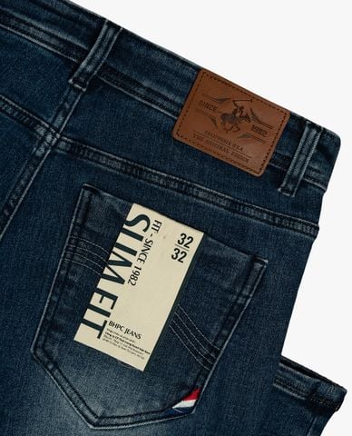  BEVERLY HILLS POLO CLUB - Quần jeans nam phom ôm trẻ trung 