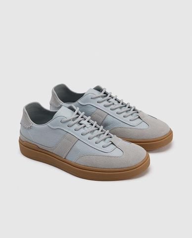  URBAN REVIVO - Giày sneakers nam cổ thấp mũi tròn 