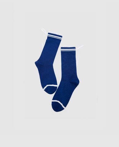  URBAN REVIVO - Vớ nữ cổ cao Bow Décor 