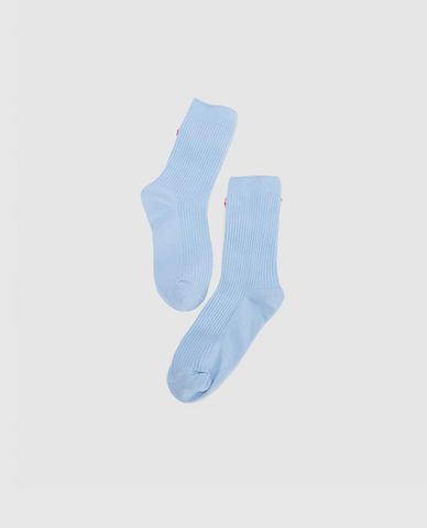  URBAN REVIVO - Vớ nữ cổ cao phối hoa dệt kim độc đáo 