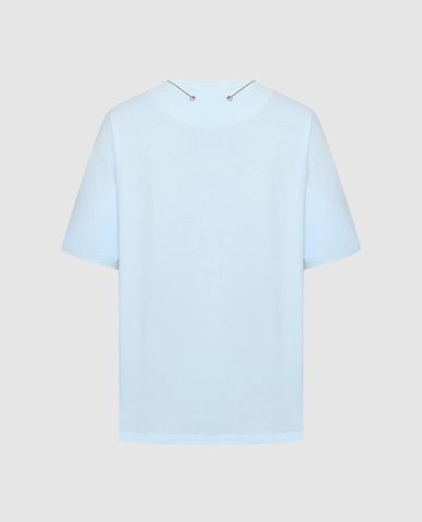  URBAN REVIVO - Áo thun nam cổ tròn tay ngắn loang màu 