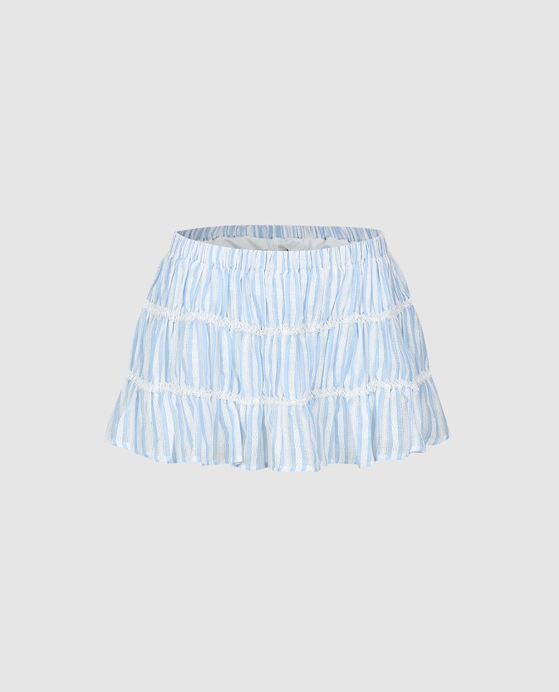 URBAN REVIVO - Chân váy xếp tầng mini A Line