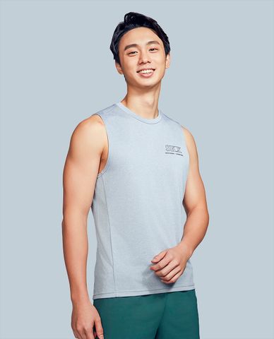  SKECHERS - Áo ba lỗ thể thao nam Performance 