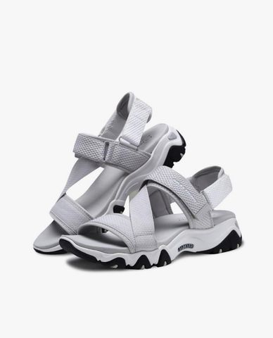  SKECHERS - Giày sandal nữ phối quai ngang D LITES 2.0 