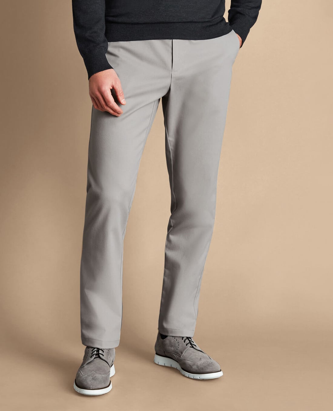 CHARLES TYRWHITT - Quần nam phom ôm Ultimate Non Iron Chinos