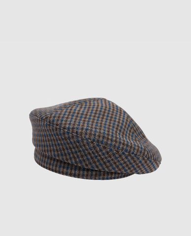  URBAN REVIVO - Nón beret nữ Retro Plaid 