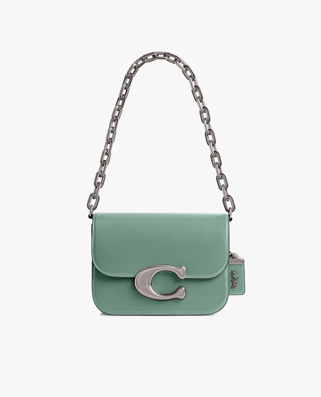 COACH - Túi đeo vai nữ nắp gập Idol
