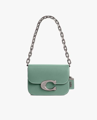  COACH - Túi đeo vai nữ nắp gập Idol 