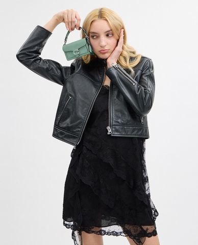  COACH - Túi đeo chéo nữ mini phom chữ nhật Tabby 12 