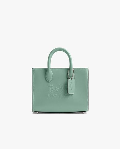  COACH - Túi xách nữ phom hình vuông Ace 17 