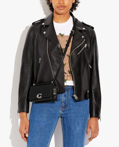  COACH - Túi đeo chéo nữ nắp gập phom chữ nhật Bandit 