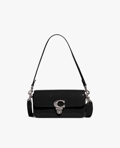  COACH - Túi đeo vai nữ phom chữ nhật nắp gập thanh lịch 