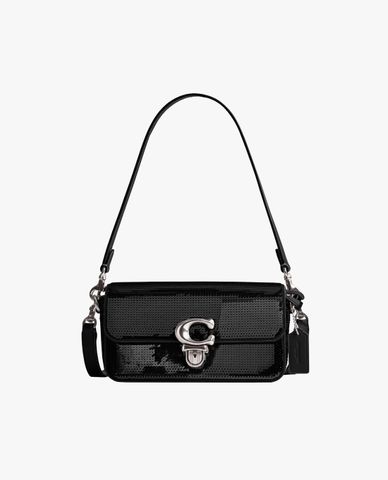  COACH - Túi đeo vai nữ phom chữ nhật Sequin 
