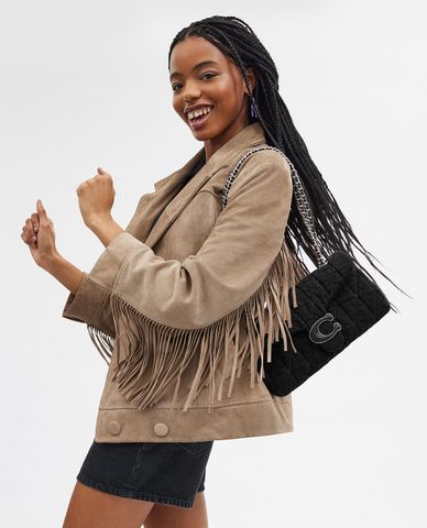  COACH - Túi đeo chéo nữ phom chữ nhật Tabby 26 With Quilting 