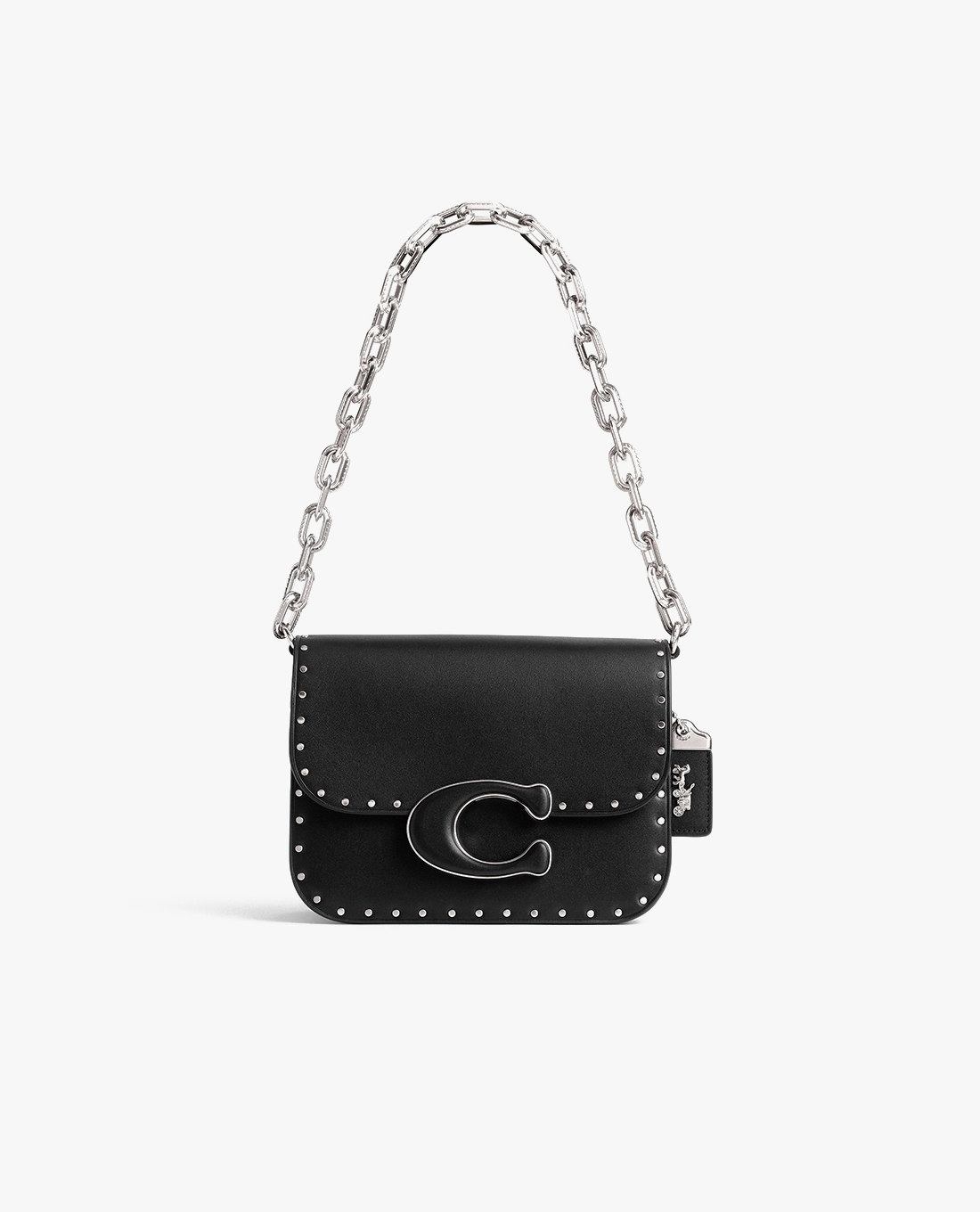 COACH - Túi đeo vai nữ chữ nhật Idol Rivet