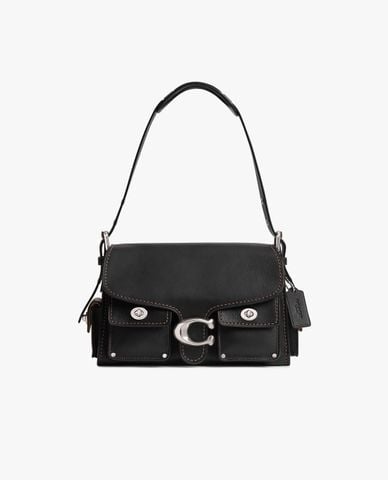  COACH - Túi đeo vai nữ nắp gập Cargo Turnlock Soft Tabby 