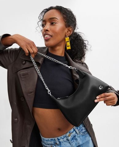  COACH - Túi đeo vai nữ phom chữ nhật Juliet 25 