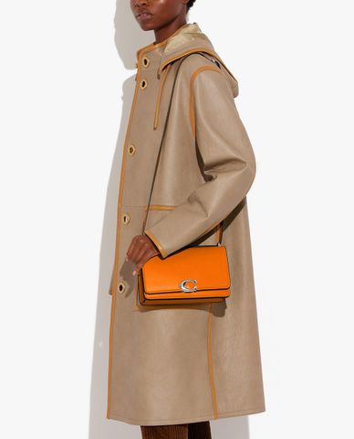  COACH - Túi đeo chéo nữ nắp gập phom chữ nhật Bandit 