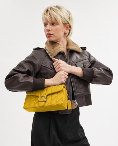  COACH - Túi đeo chéo nữ phom chữ nhật Tabby 26 With Quilting 