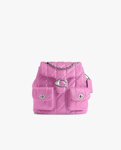  COACH - Balo nữ nắp gập phối logo Tabby 