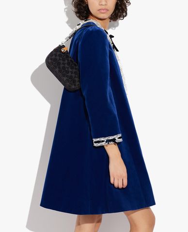  COACH - Túi đeo vai nữ phom chữ nhật thời trang 