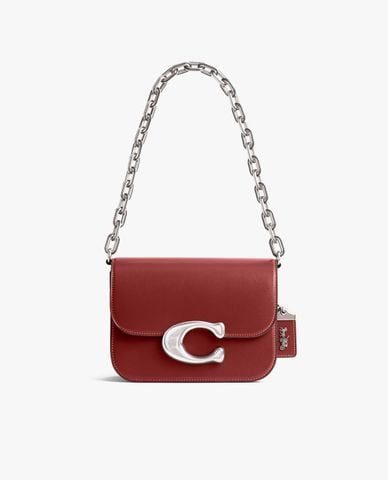  COACH - Túi đeo vai nữ nắp gập Idol 