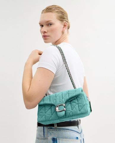  COACH - Túi đeo vai nữ phom chữ nhật Tabby 26 