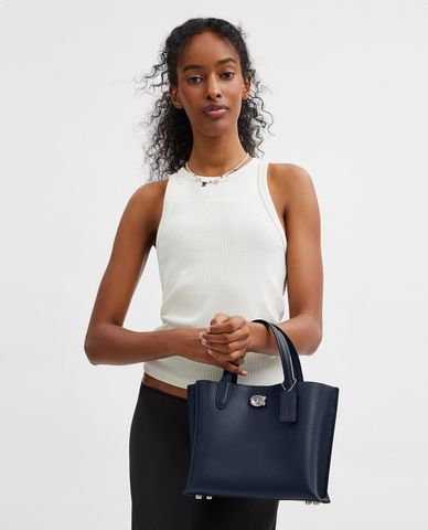  COACH - Túi tote nữ thời trang Willow 24 