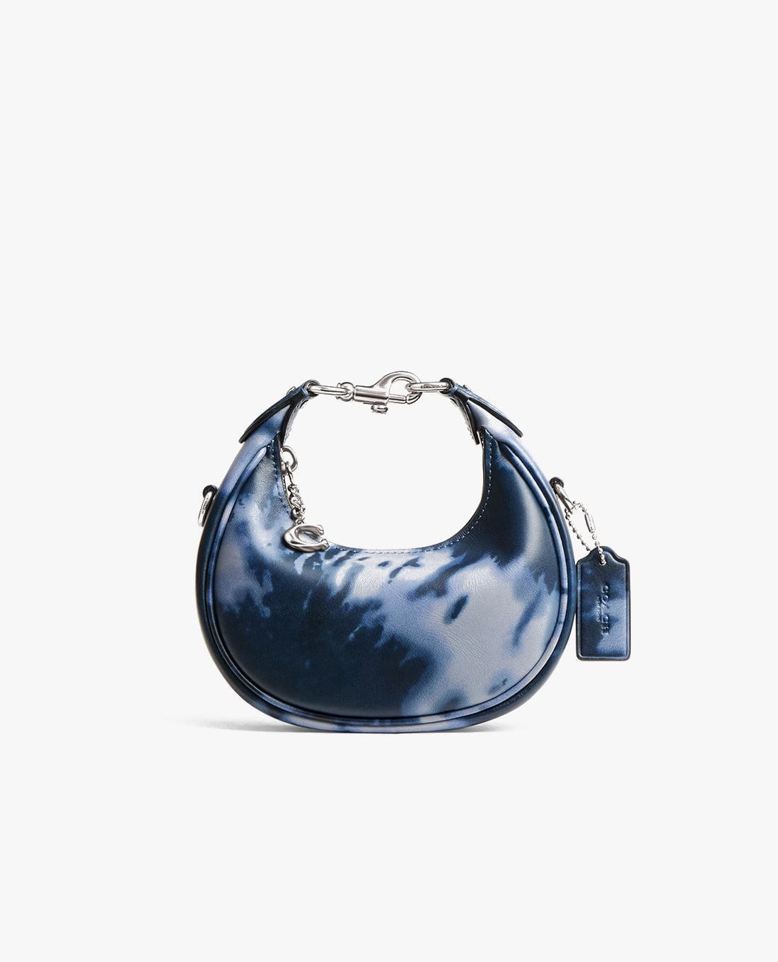 COACH - Túi xách nữ phom bán nguyệt phối hoạ tiết tie-dye Jonie