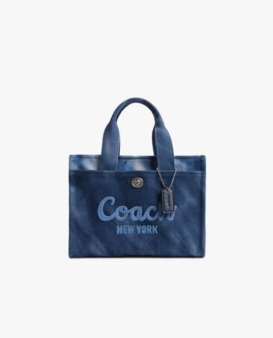  COACH - Túi tote nữ phom chữ nhật hoạ tiết tie-dye Cargo 26 