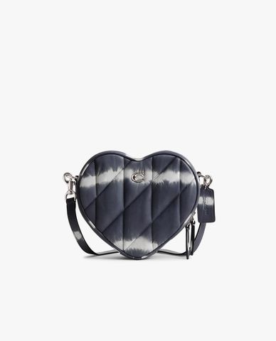  COACH - Túi đeo chéo nữ phom trái tim chần bông With Quilting and Tie-Dye 