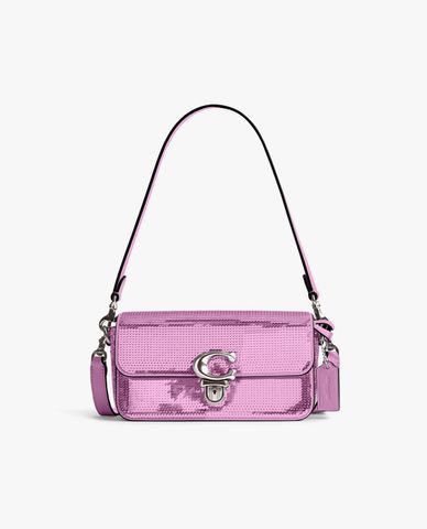  COACH - Túi đeo vai nữ phom chữ nhật Sequin 