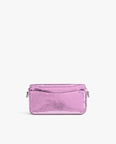  COACH - Túi đeo vai nữ phom chữ nhật Sequin 