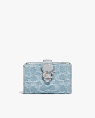  COACH - Ví nữ dáng ngắn phom chữ nhật thanh lịch 