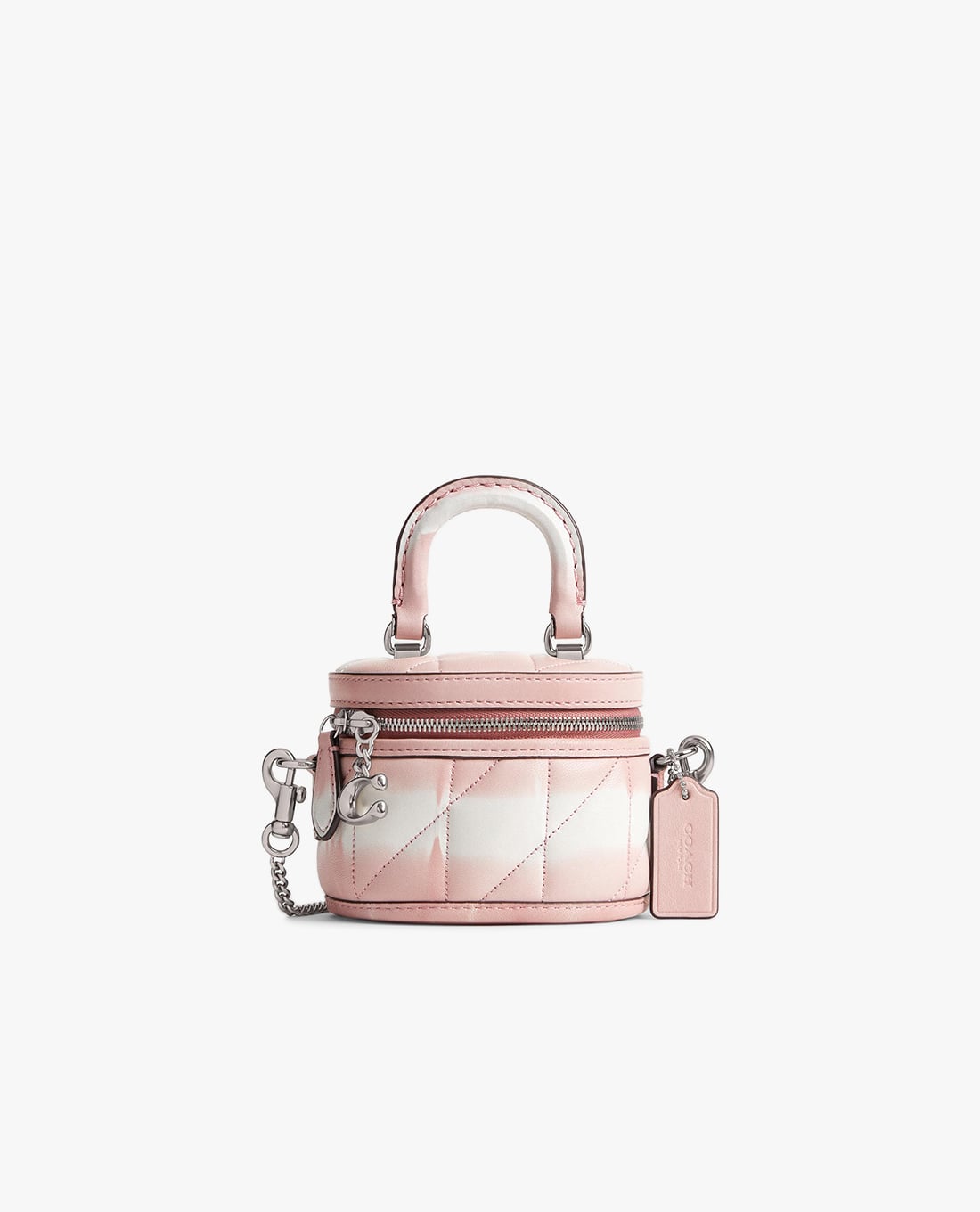 COACH - Túi đeo chéo nữ phom chữ nhật hoạ tiết tie-dye Trail 12 With Quilting