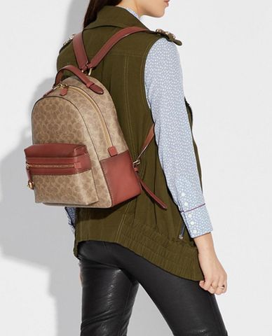  COACH - Balo nữ dáng vuông Campus 23 