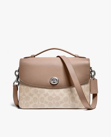  COACH - Túi đeo chéo nắp gập chữ nhật Cassie 