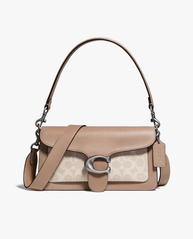  COACH - Túi đeo vai chữ nhật nắp gập Tabby 26 