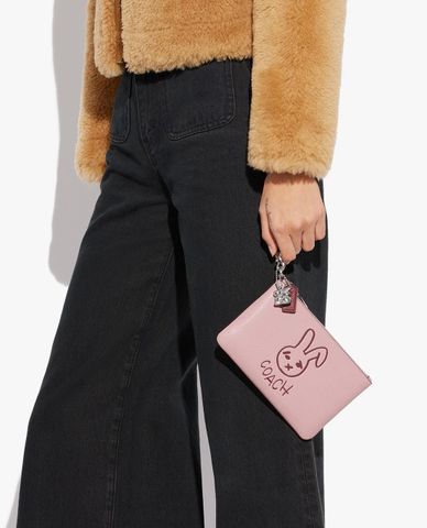  COACH - Ví nữ dáng dài phom chữ nhật Lunar New Year With Rabbit 