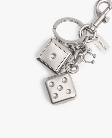  COACH - Móc khóa treo túi nữ Dice 