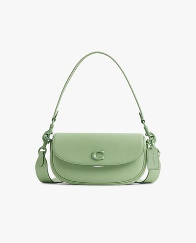  COACH - Túi đeo vai nữ nắp gập Emmy Saddle 