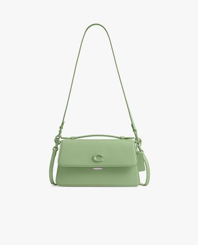  COACH - Túi đeo vai nữ phom chữ nhật nắp gập Juno 