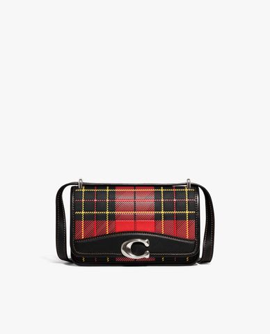  COACH - Túi đeo chéo nữ nắp gập phom chữ nhật thanh lịch 