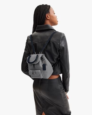  COACH - Balo nữ rút dây Riya 21 In Colorblock 