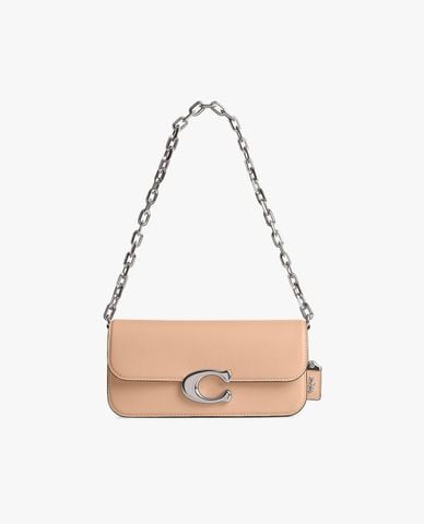  COACH - Túi đeo vai nữ nắp gập phom chữ nhật Idol 23 