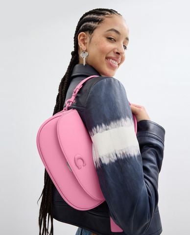  COACH - Túi đeo vai nữ nắp gập Emmy Saddle 