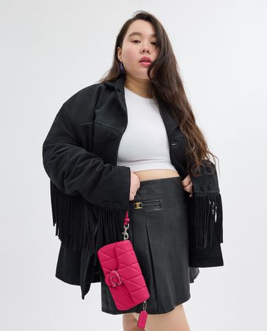  COACH - Túi đeo chéo nữ phom chữ nhật Tabby Pillow 