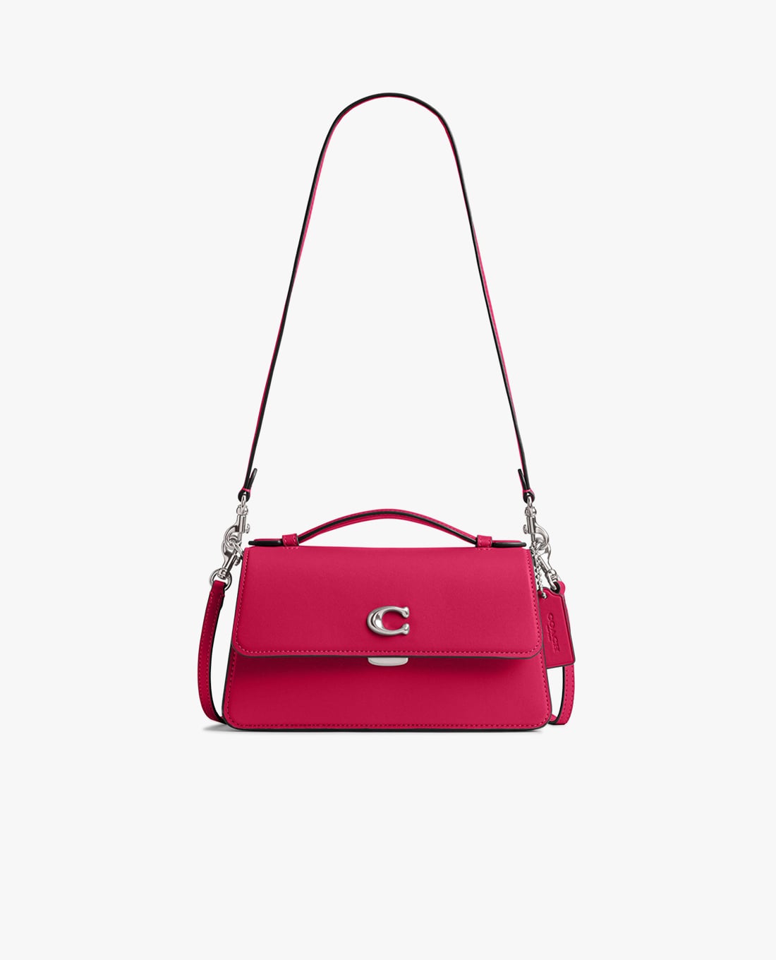 COACH - Túi đeo vai nữ phom chữ nhật nắp gập Juno