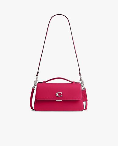  COACH - Túi đeo vai nữ phom chữ nhật nắp gập Juno 