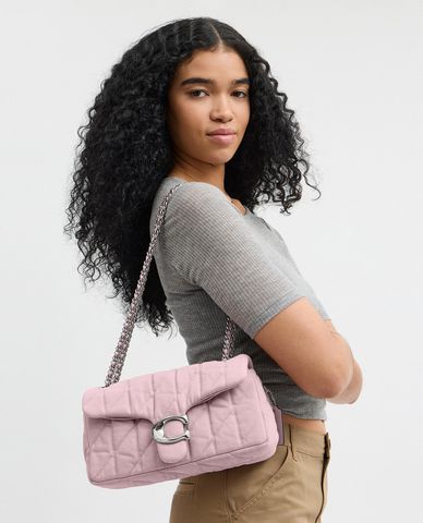  COACH - Túi đeo vai nữ phom chữ nhật Tabby 26 